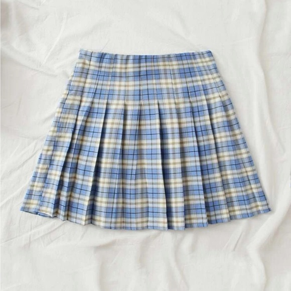 Tartan Mini Pleated Skirt - Picture 1 of 4